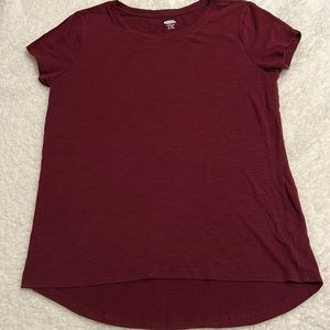 Old Navy Girls’ Maroon T-Shirt Size XL